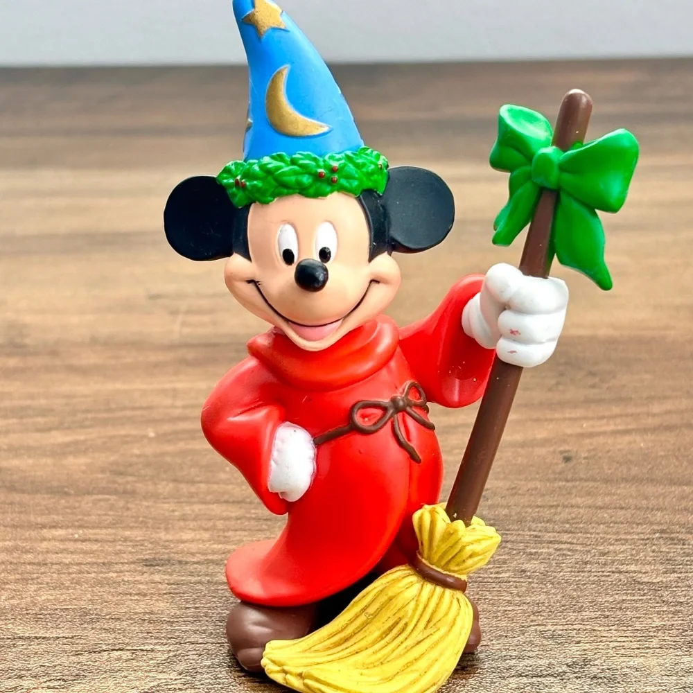 Disney Fantasia Mickey Mouse Broom Tree Ornament Grolier Presidents Edition